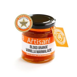 The artisan kitchen, blood, orange and vanilla Marmalade gold medal at the world Marmalade awards