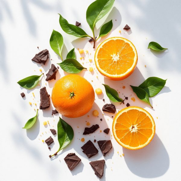 Oranges and chocolate