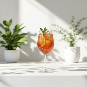 Marmalade Aperol spritz cocktail by The Artisan Kitchen